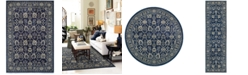 JHB Design Tidewater Fortune Navy/Grey Area Rugs